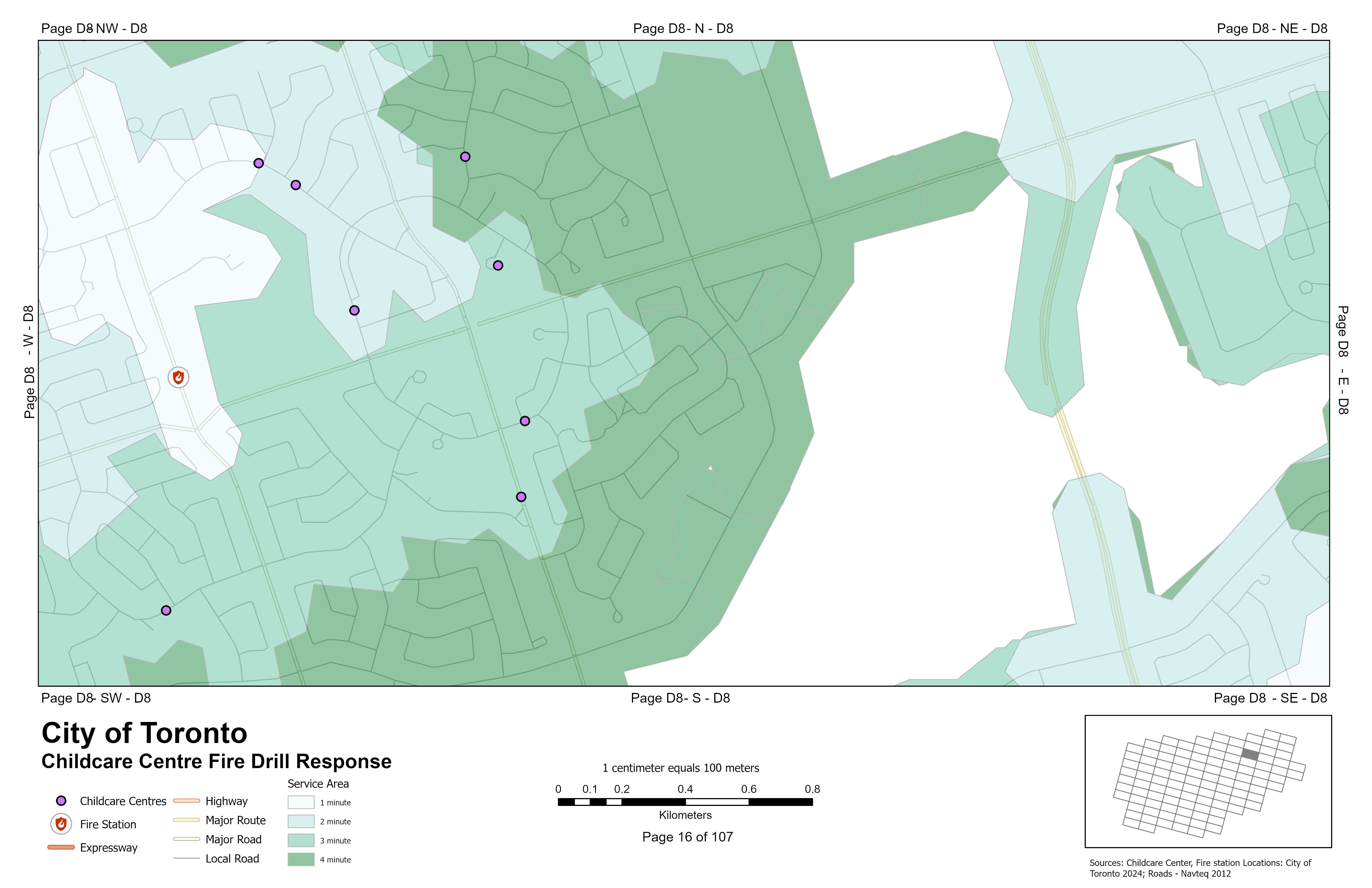 Spatial Analysis of Amenities in Thunder Bay Ontario